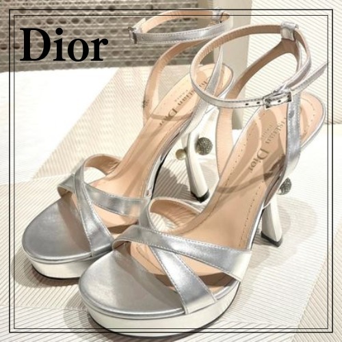 【足元華やか♡】Dior Or Dior Tribales ヒールサンダル