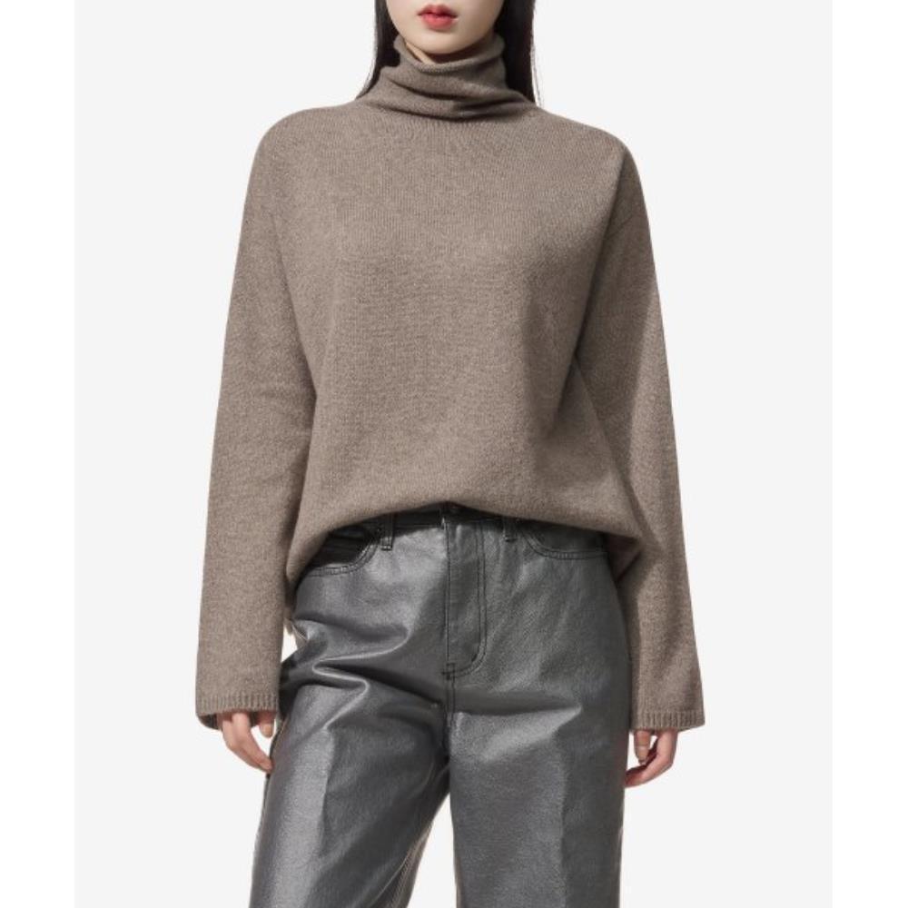 Tシャツ・カットソー S Max Mara Baldo Turtleneck Knit Gray 93660433600002 9366043