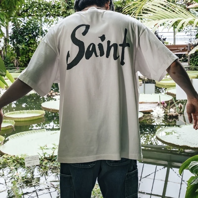 【国内発・すぐ届く】 SAINT Mxxxxxx / SS TEE / SUPER DIRTY SAINT Mxxxxxx]SS TEE/SUPER DIRTY/WHITE(SM-HR8-0000-025) – R&Co.