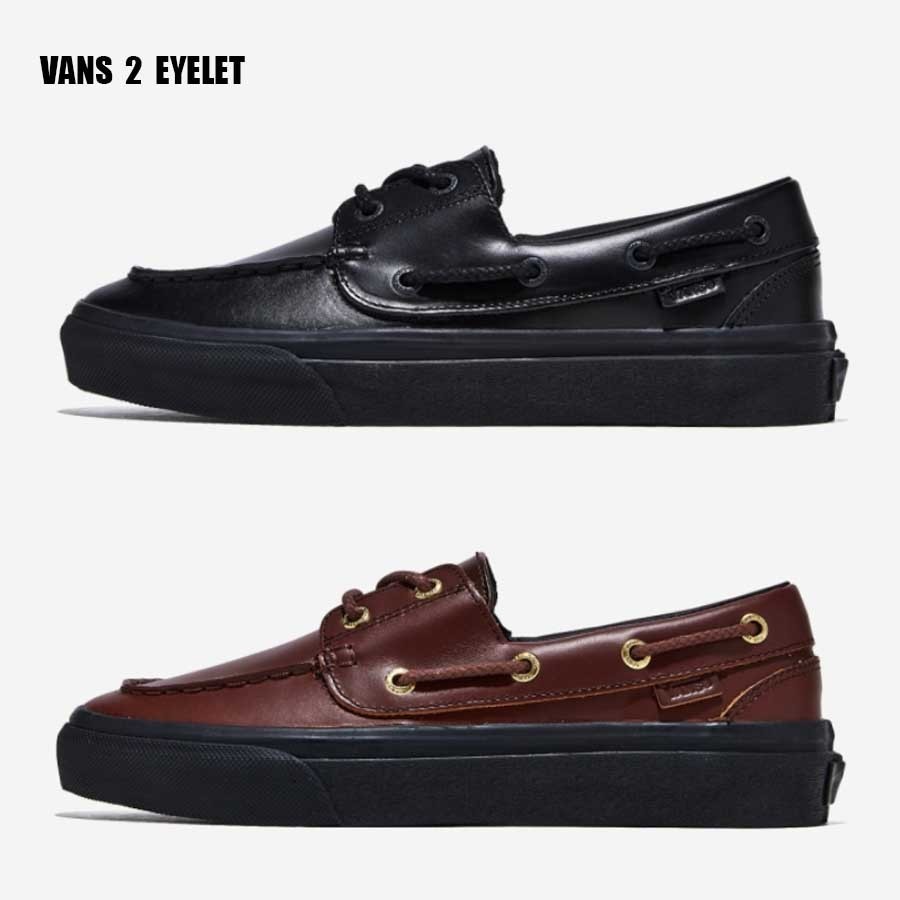 VANS★2 EYELET★ローカットスニーカー★ローファー★兼用★2色