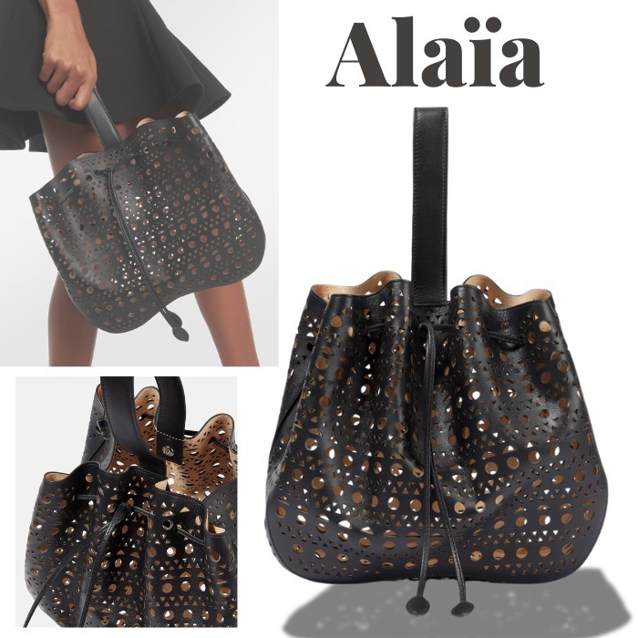 【人気】★ALAIA☆ローズマリー 28 ヴィエンヌ レザーバッグ