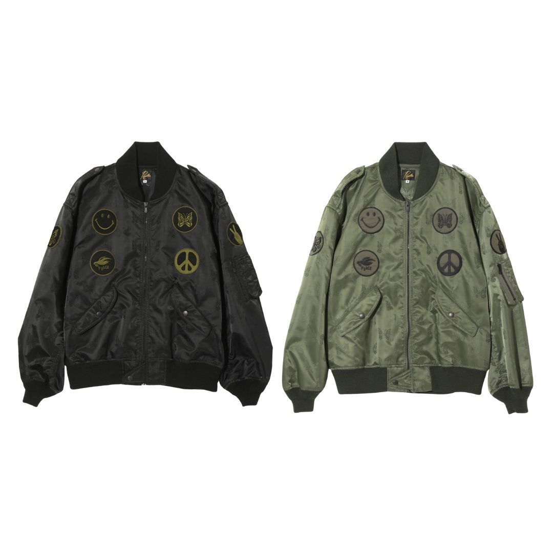 【NEEDLES】L2-B Jacket Papillon Jq. Sateen 2色展開 男女兼用