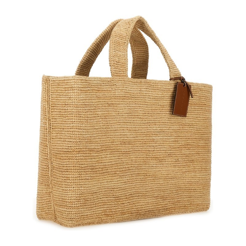 トートバッグ MANEBI SS25 BAG \"SUNSET\" LARGE (V8 8DR NATURAL)
