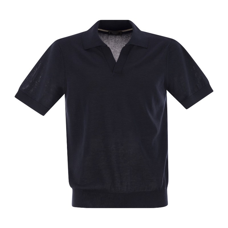 Tシャツ・カットソー PESERICO Polo shirt in pure cotton yarn (R59000F14 H61)