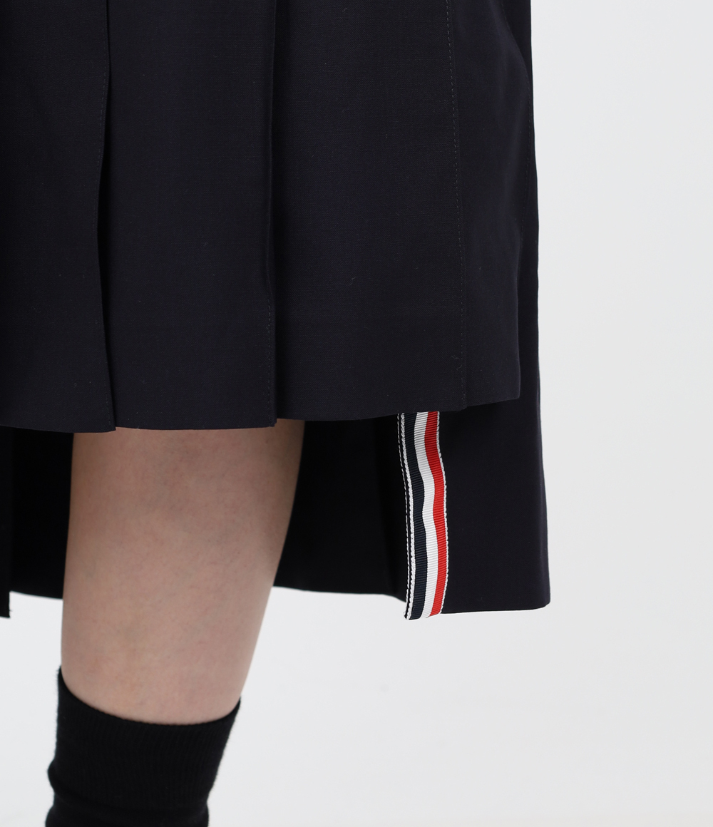 ★THOM BROWNE★プレーンウィービングウールプリーツスカート ☆THOM BROWNE☆プレーンウィービングウールプリーツスカート