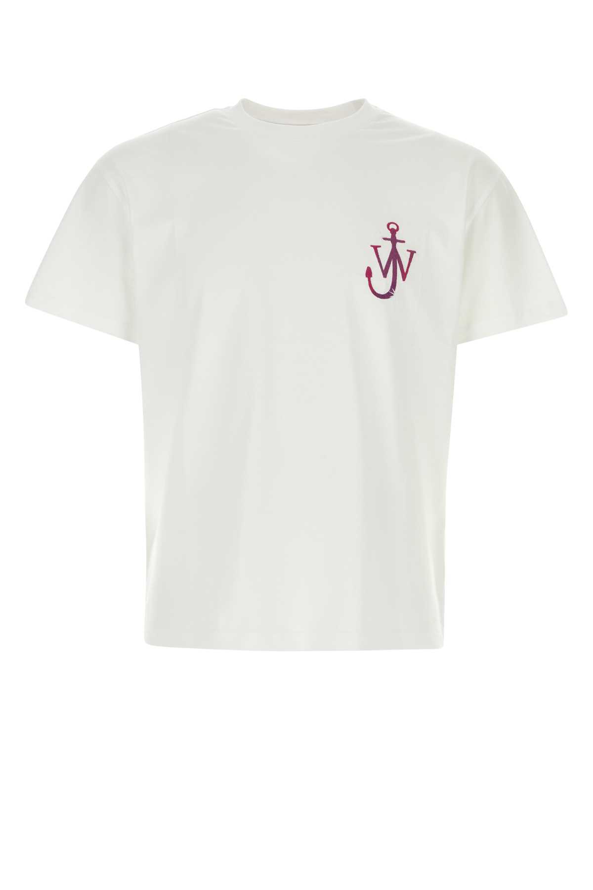 【送料&関税込】J.W. Anderson White Cotton T-shirt