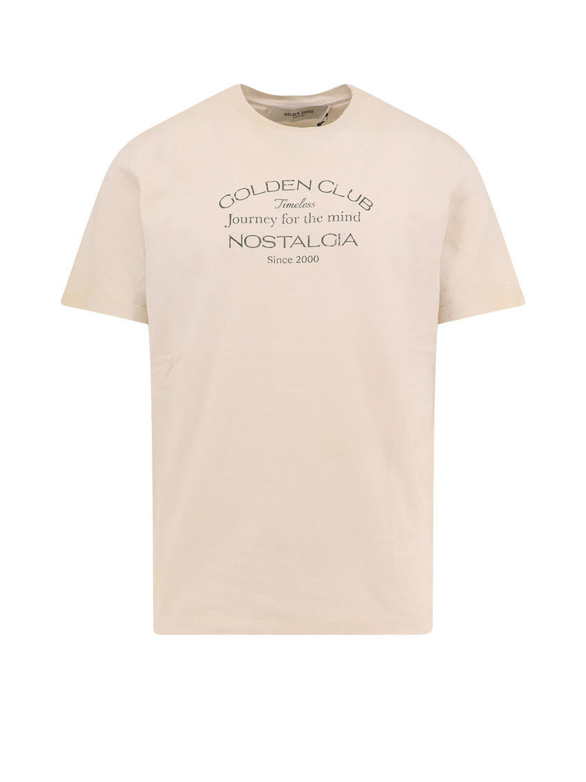 【送料&関税込】Golden Goose T-shirt In White Cotton