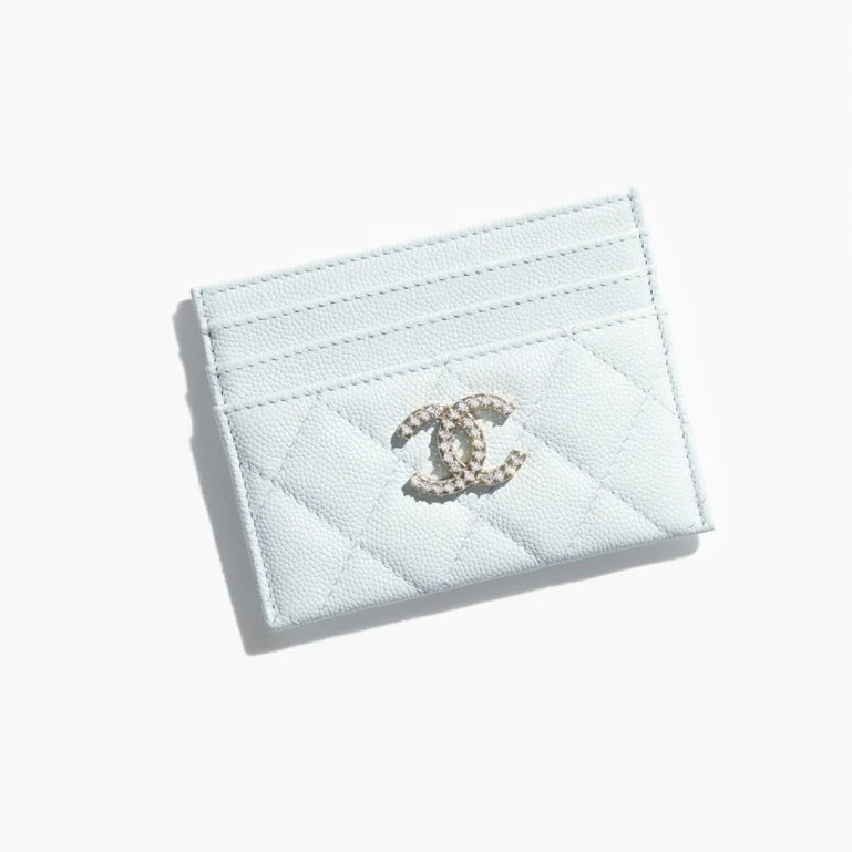 【CHANEL】CCロゴが煌めく★25s カードケース 煌めくロゴが可愛い♡】CHANEL 25SS カードケース