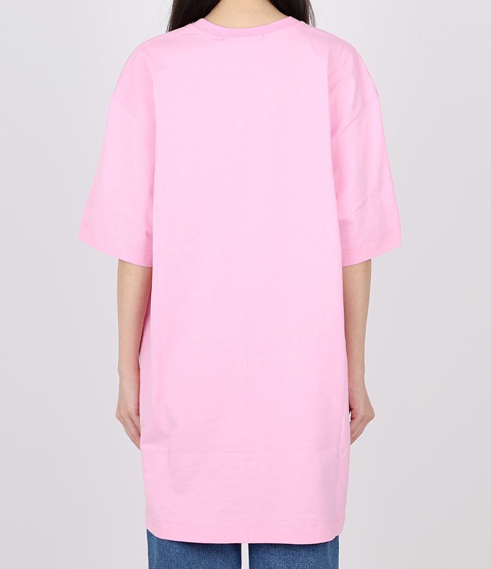 ★MSGM★ブラッシュド ロゴ 半袖 ワンピース ☆MSGM☆ブラッシュド ロゴ 半袖 ワンピース