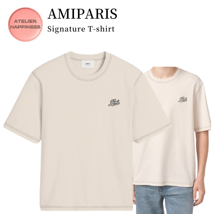 【アミパリス】Ami シグネチャー Tシャツ