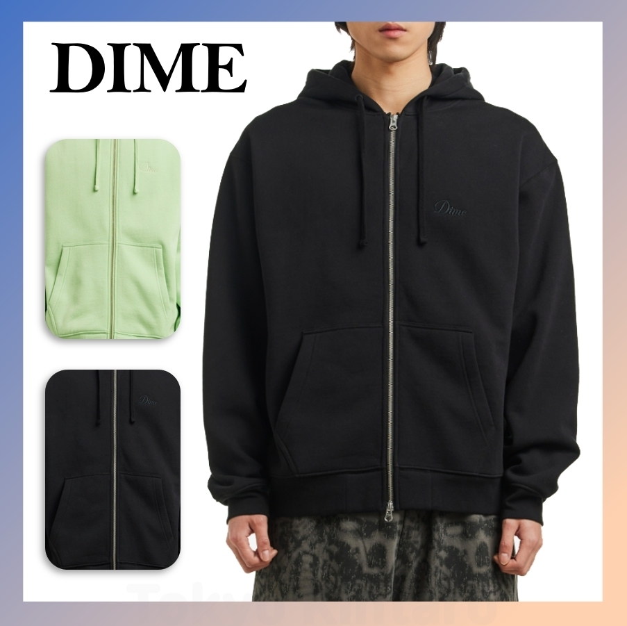 [DIME] CURSIVE ZIP-HOODIE ★大人気★