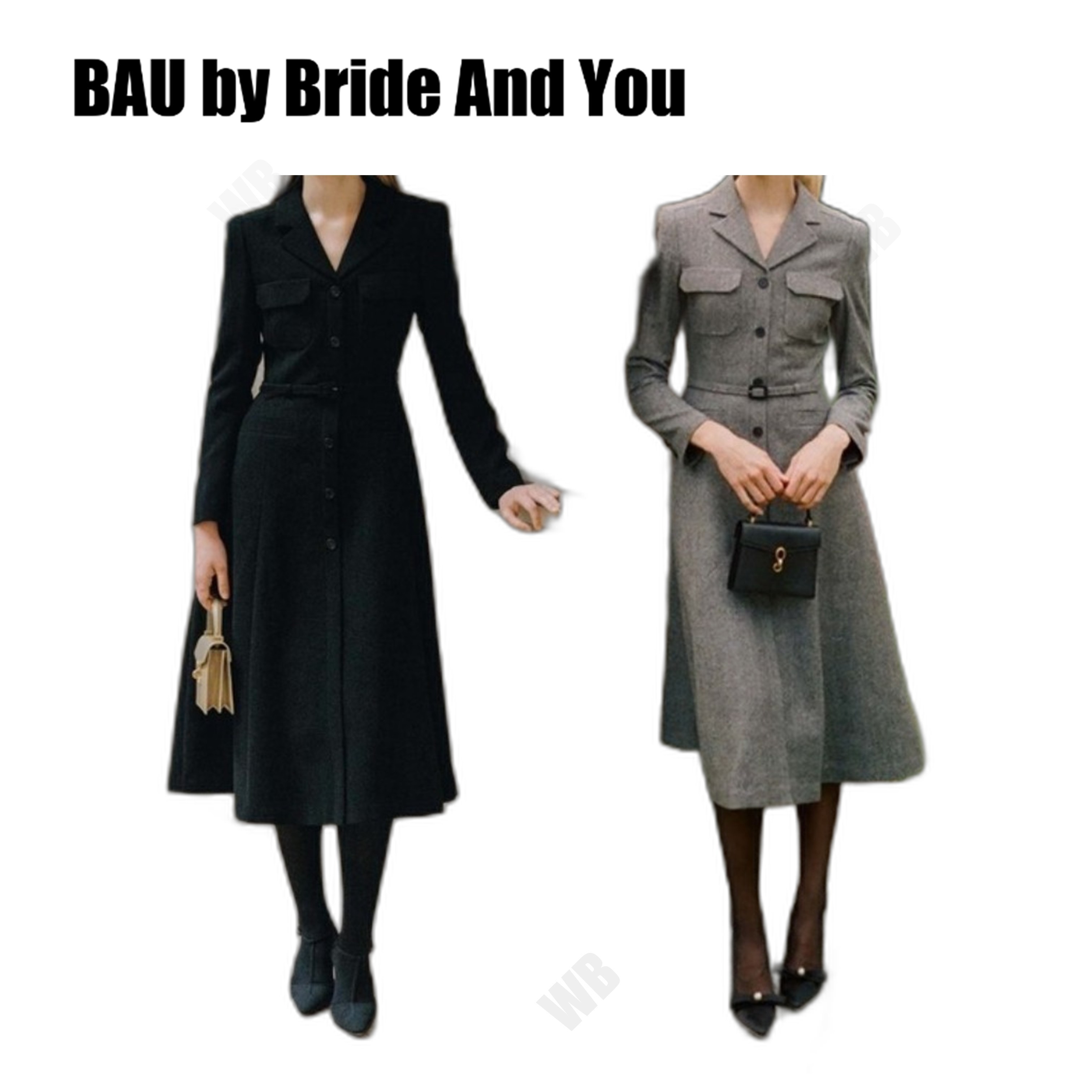 [BAU by Bride And You] NIA Aline long dress ☆送料込☆