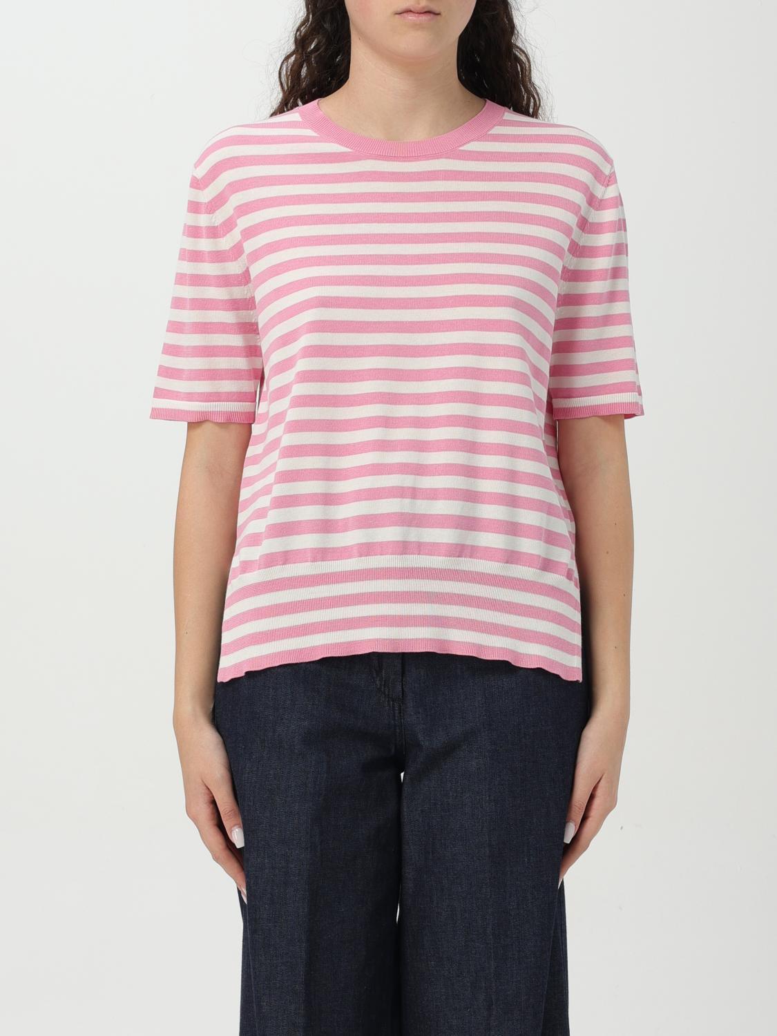 Tシャツ・カットソー ASPESI Woman T-Shirt White 1 P3482M127 22506
