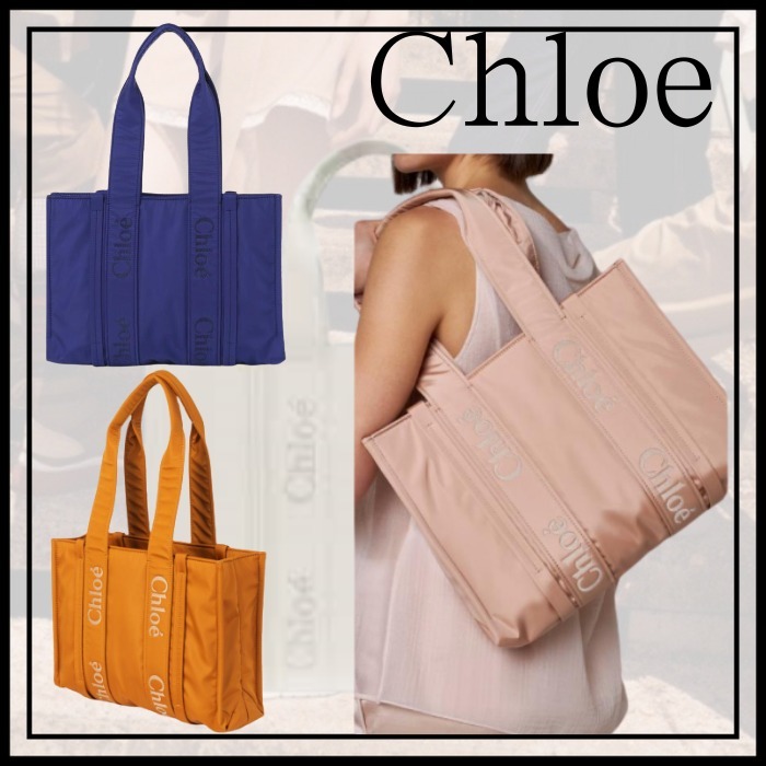 セール【Chloe】Woody ミディアム トートバッグ 全3色