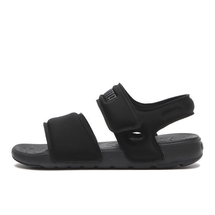 【PUMA】 プーマ SOFTRIDE SANDAL PURE MU BLACK 国内発送 PUMA】 プーマ SOFTRIDE SANDAL PURE MU BLACK 国内発送