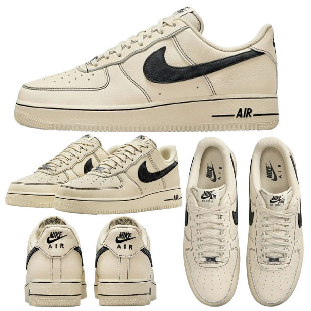 Nike Air Force 1 Low ”ライトカーキ ステッチ” 送料関税込み