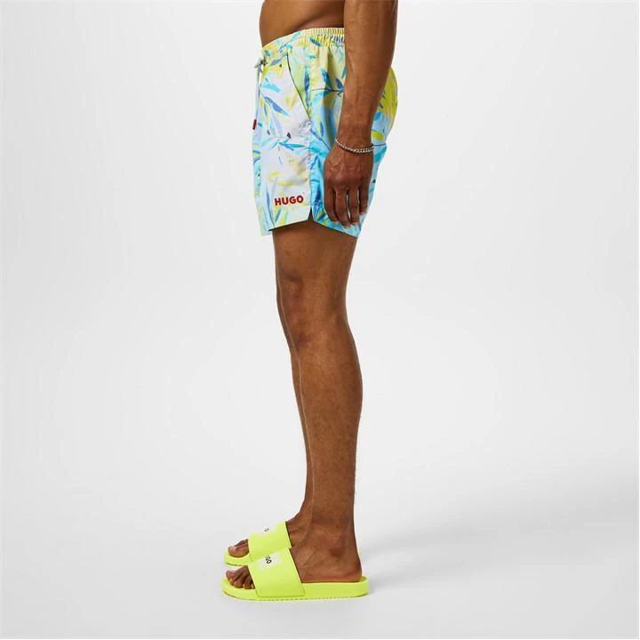 HUGO BOSS 水着 海水パンツ 海パン HUGO ロゴ トロピカル パンツ HUGO BOSS 水着 海水パンツ 海パン HUGO ロゴ トロピカル パンツ