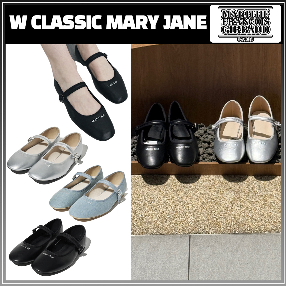 25SS新作メリージェーン【MARITHE】W CLASSIC MARY JANE★3色