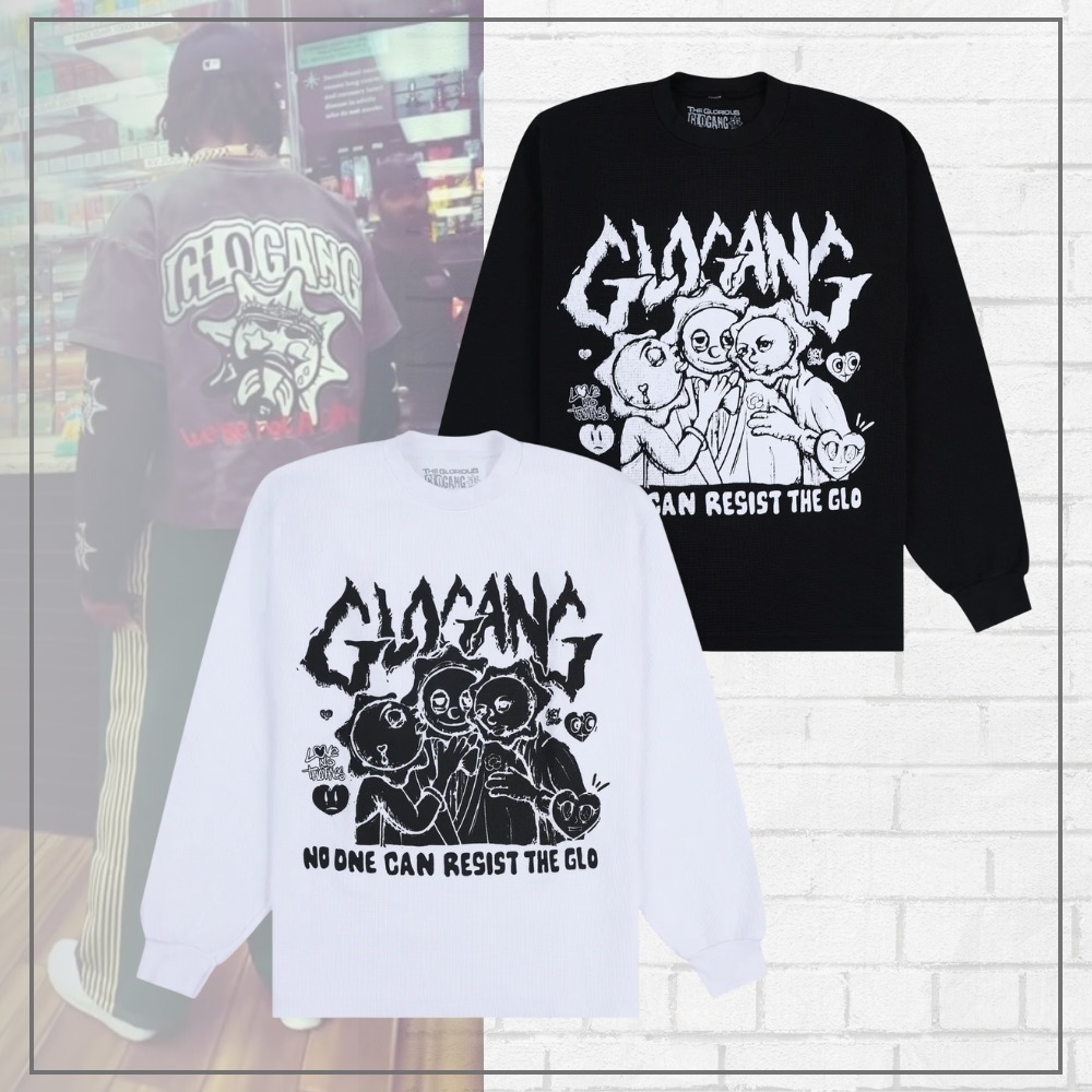 【個性を主張】GLOGANG Can't Resist Thermal ロンT