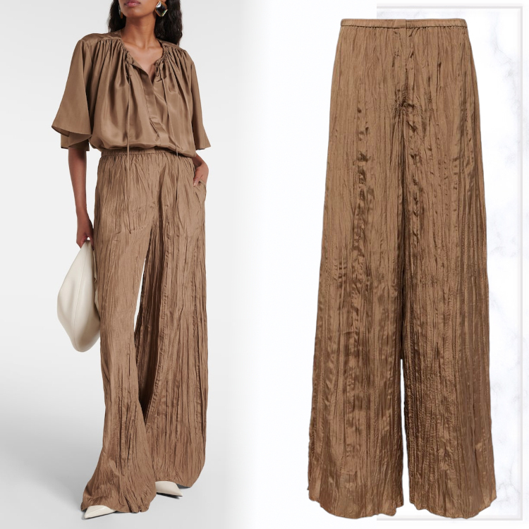 【JOSEPH】Thoresby◆シルク◆ワイドレッグ◆ロングパンツ