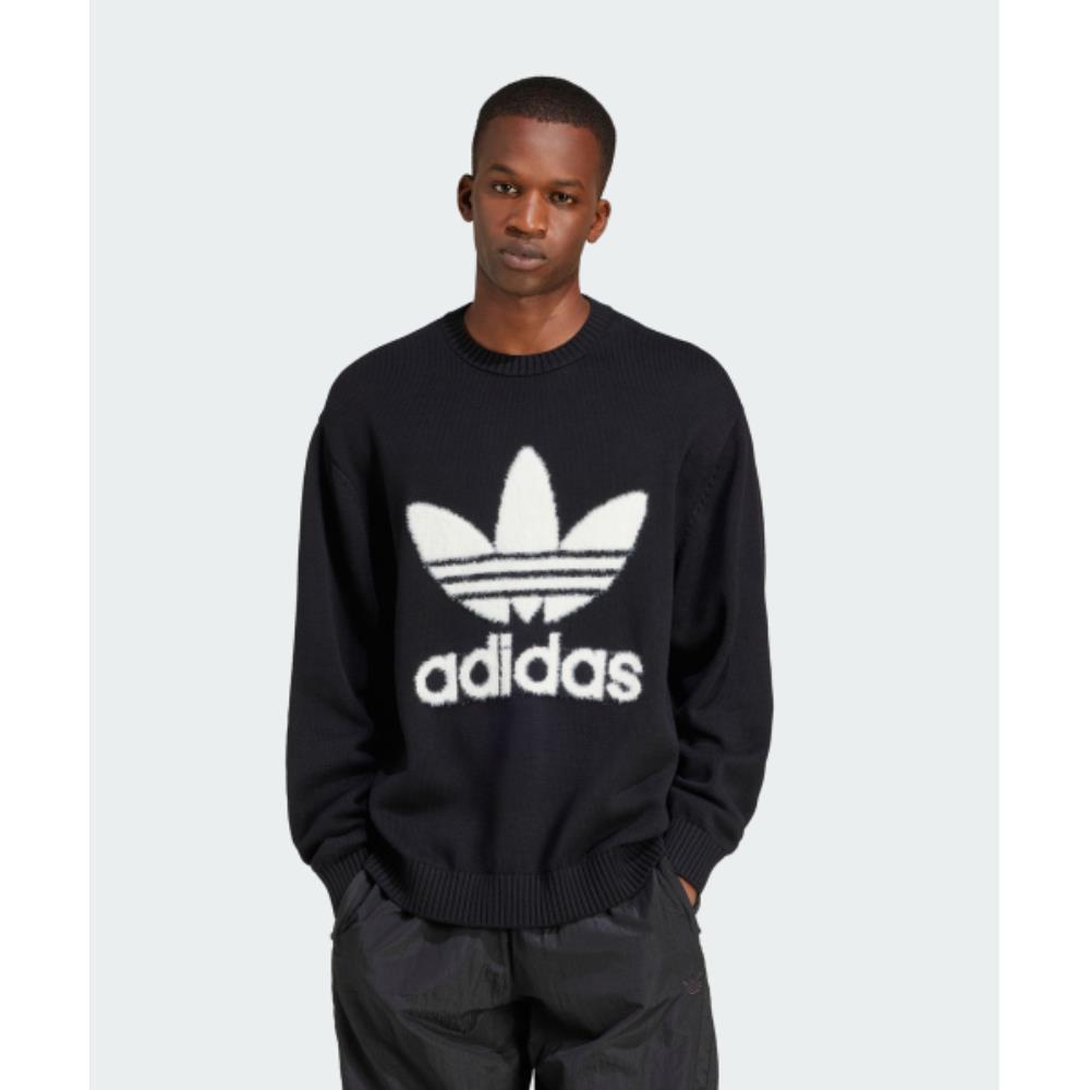 ★★Adairs★★ Premium Knitted Trefoil Crew Sweatshirt JC634