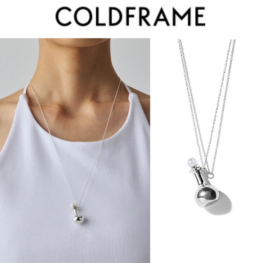ネックレス・ペンダント [COLDFRAME] BOTTIGLIA PEARL NECKLACE