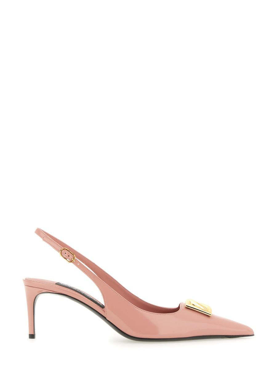 【関税＆送料込み】Dolce & Gabbana Leather Slingback