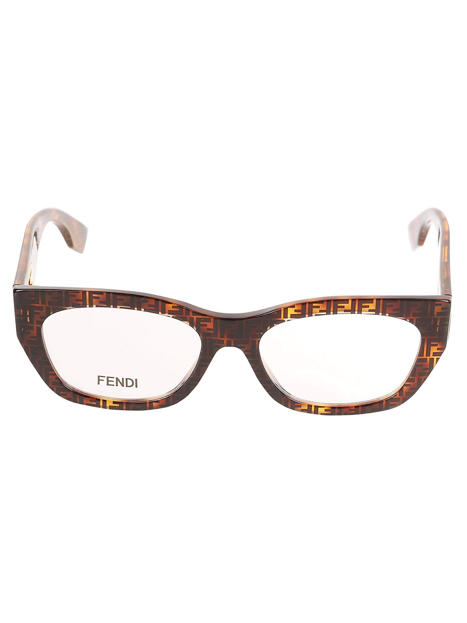 【送料&関税込】Fendi All-over Logo Detail Glasses