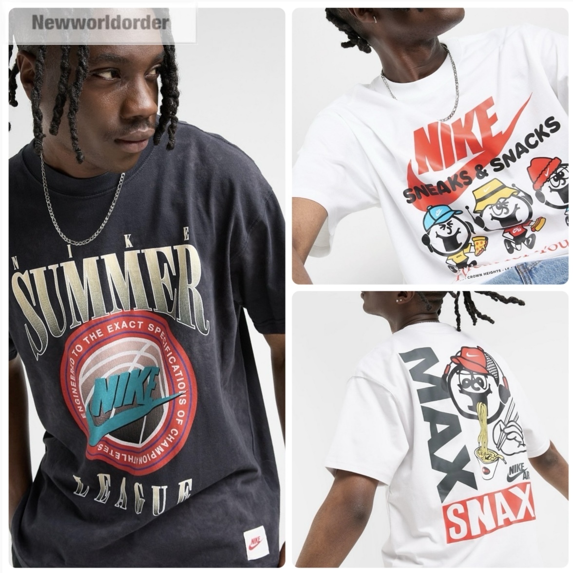 【海外限定】Nike ナイキ グラフィックロゴ サマーTシャツ