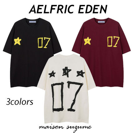エルフリック・エデン 刺繍 オープンニット Tシャツ Aelfric Eden(エルフリック エデン) Tシャツ・カットソー