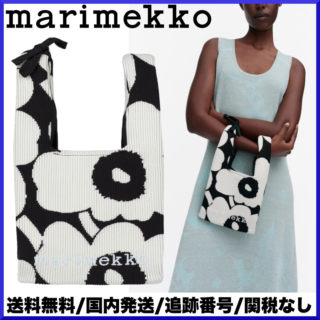 【2025SS】marimekko マリメッコ/ Unikko ニットトートバッグ