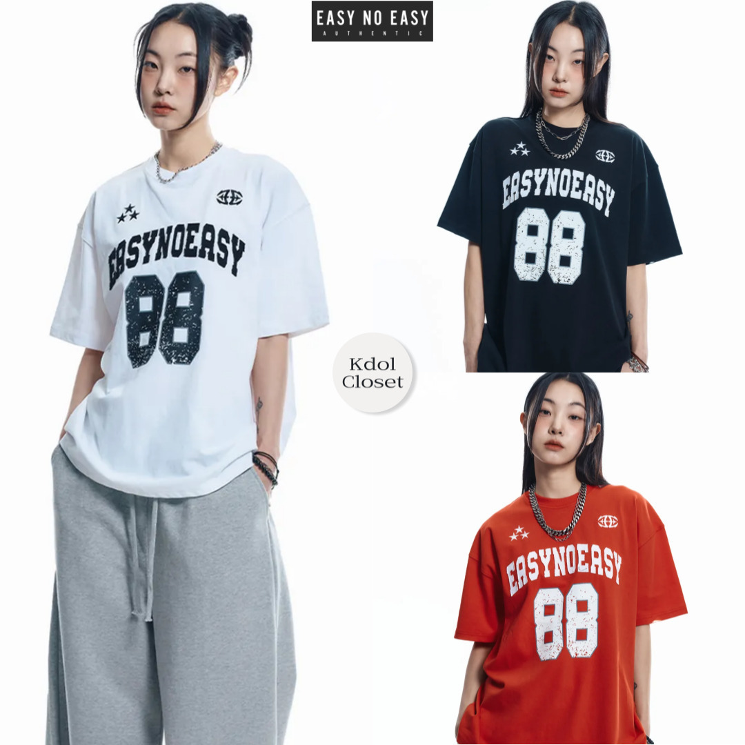 Tシャツ・カットソー [EASY NO EASY] 88 FOOTBALL T-SHIRT