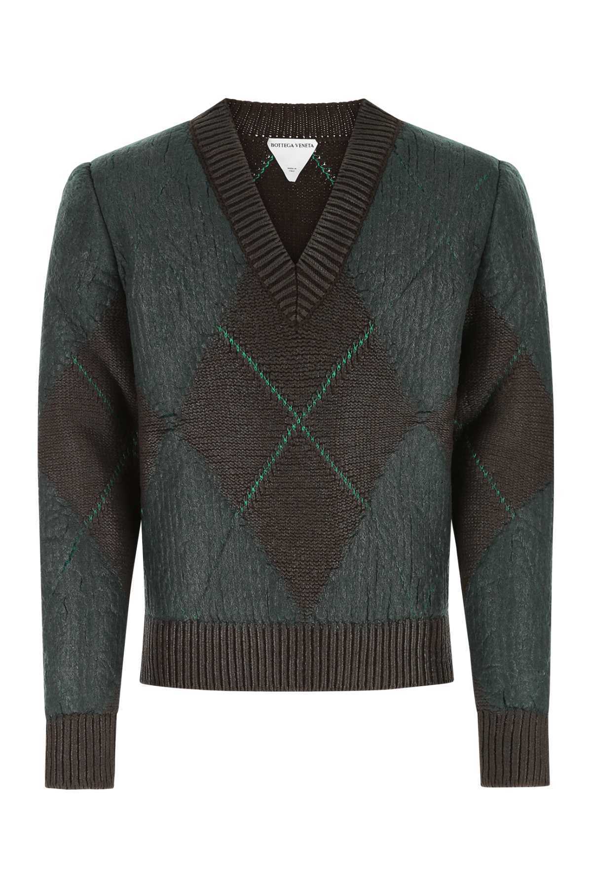【送料&関税込】Bottega Veneta Embroidered Wool Blend Sweate
