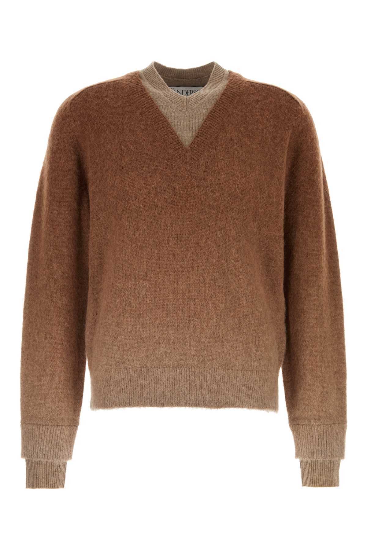 【送料&関税込】J.W. Anderson Light Brown Alpaca Blend Sweat