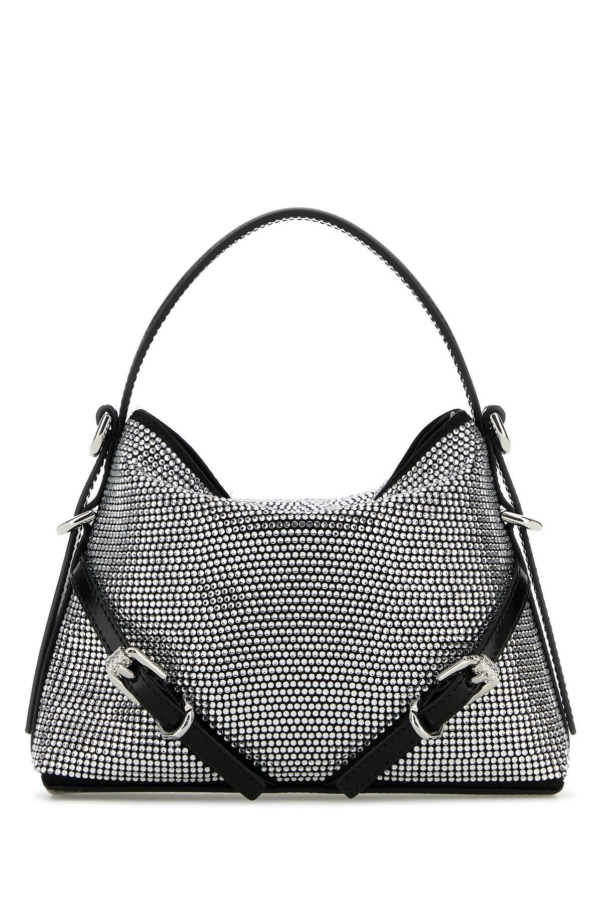 【送料&関税込】Givenchy Embellished Satin Nano Voyou Handba