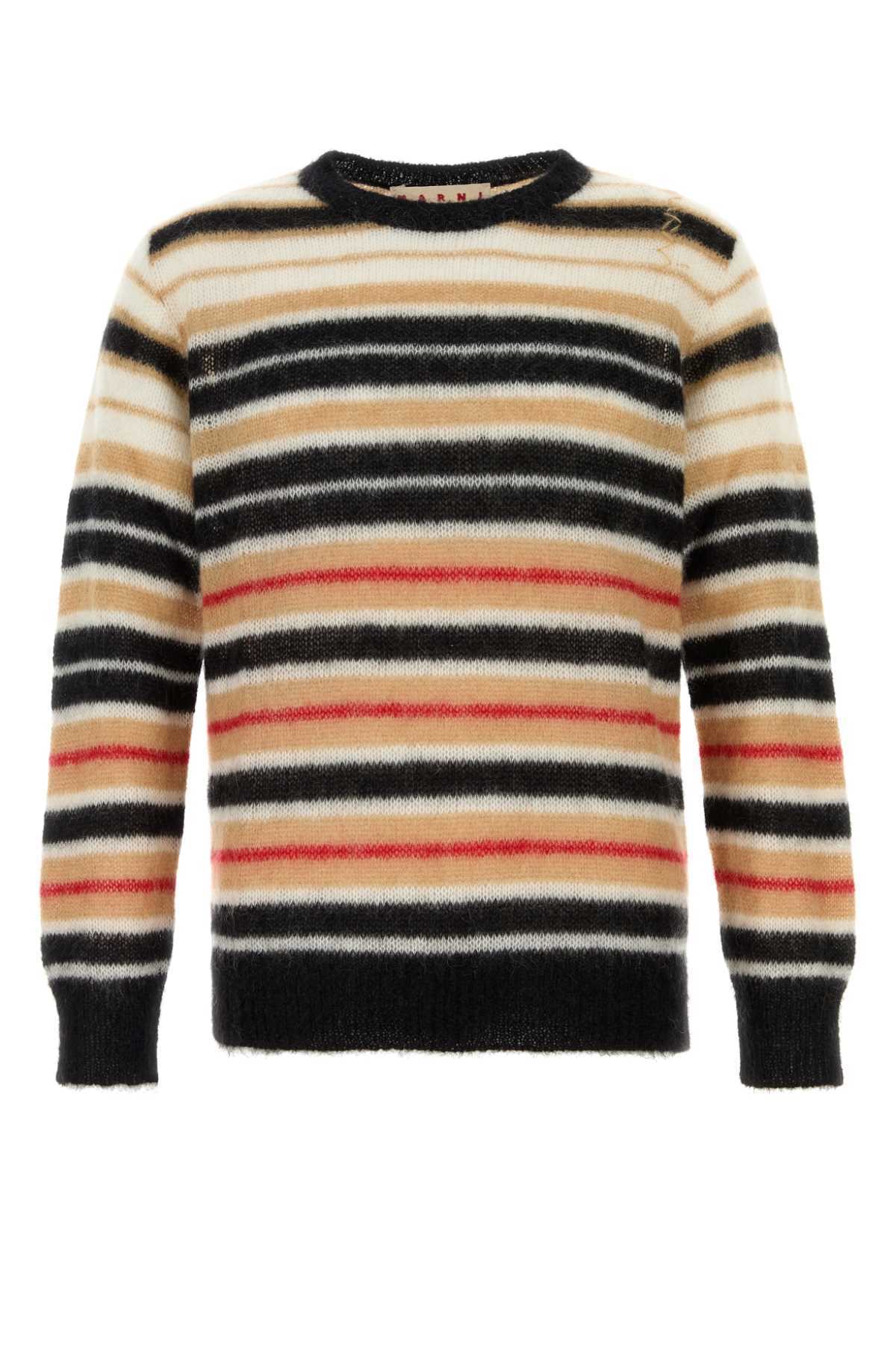 【送料&関税込】Marni Embroidered Mohair Blend Sweater