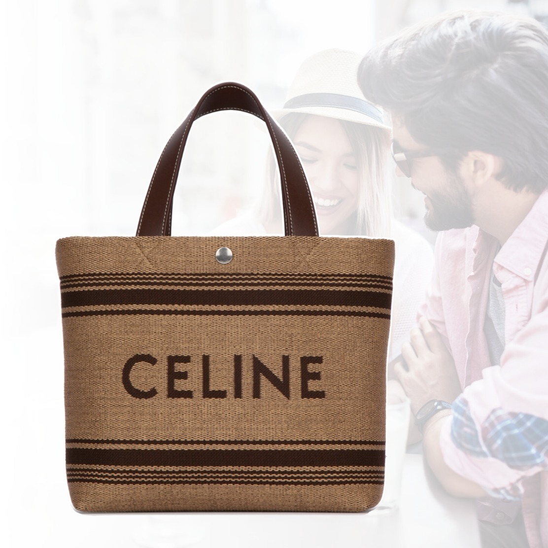 【逸品】CELINE セリーヌ クMINI CABAS ミニ カバ