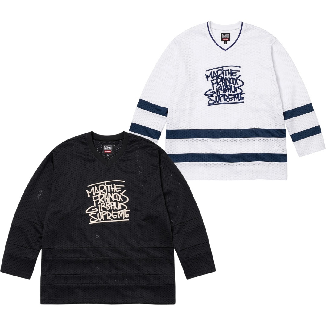 Tシャツ・カットソー 25SS Week6 Supreme Marithe + Francois Girbaud Hockey Jersey