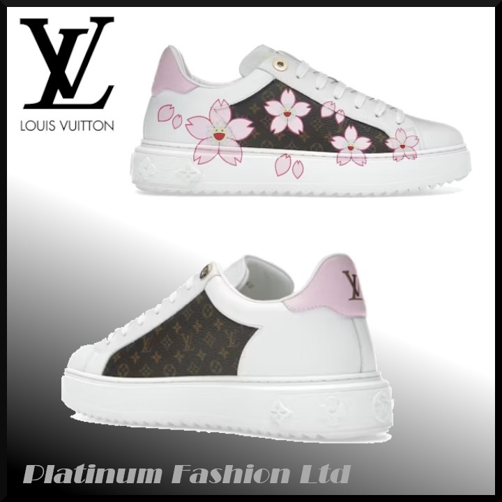 限定コラボ品【LOUIS VUITTON × 村上隆】タイムアウト sneakers