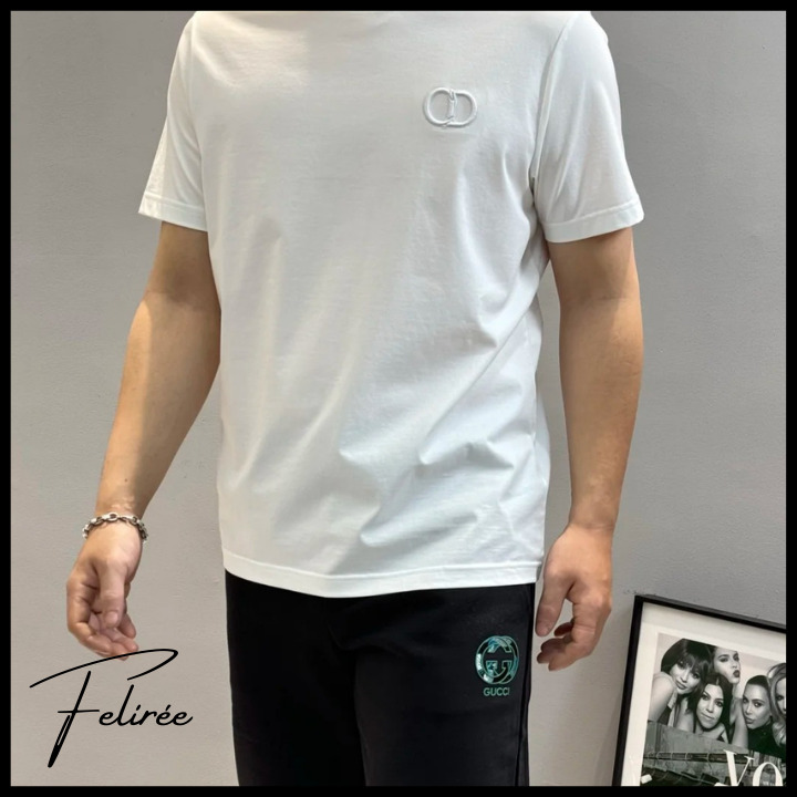 《シンプルの芸術》Dior CD Icon Tシャツ (リラックス フィット)