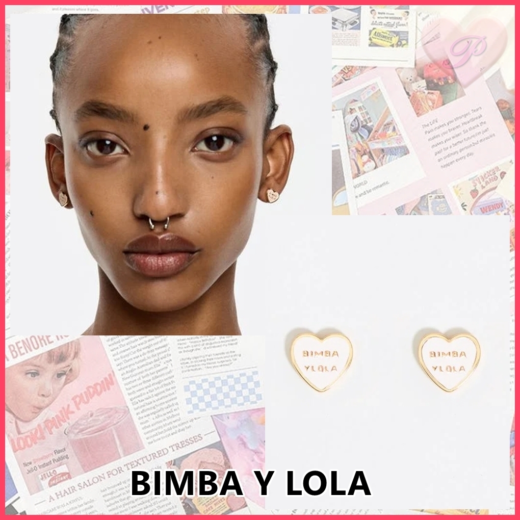 【BIMBA Y LOLA】ハートピアス