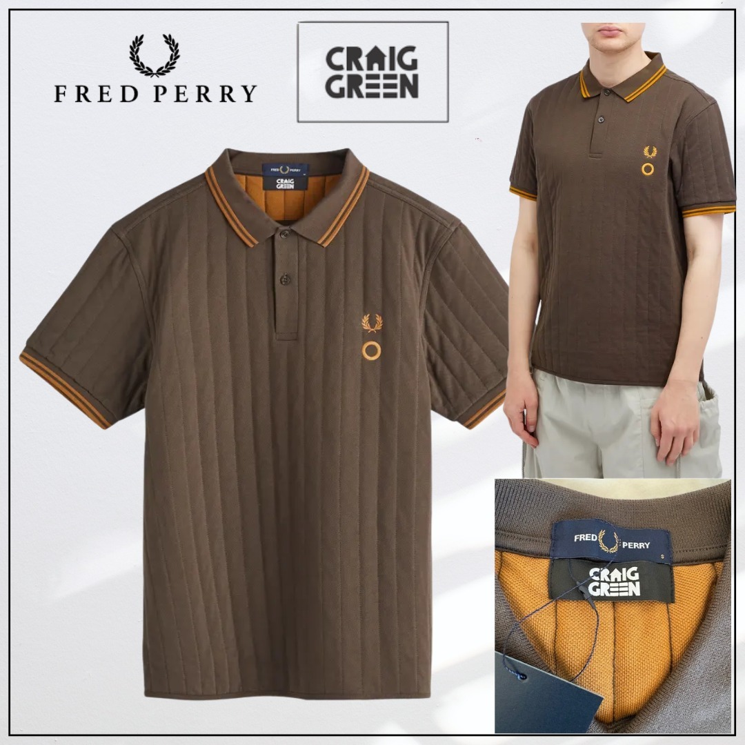 コラボ！【FRED PERRY】x クレイググリーン キルティングポロ