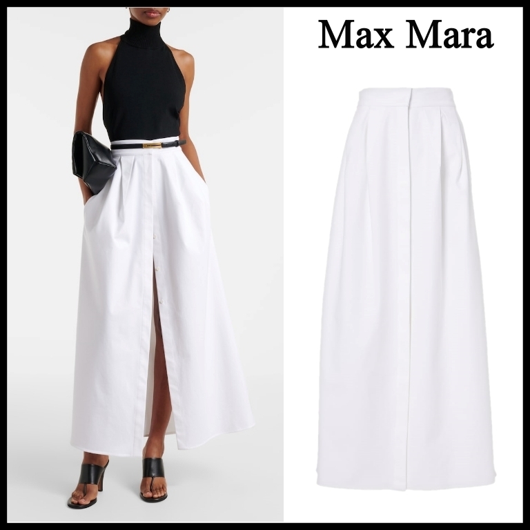 【Max Mara】国内未掲載商品 Alcade1234 フルギャバジンスカート