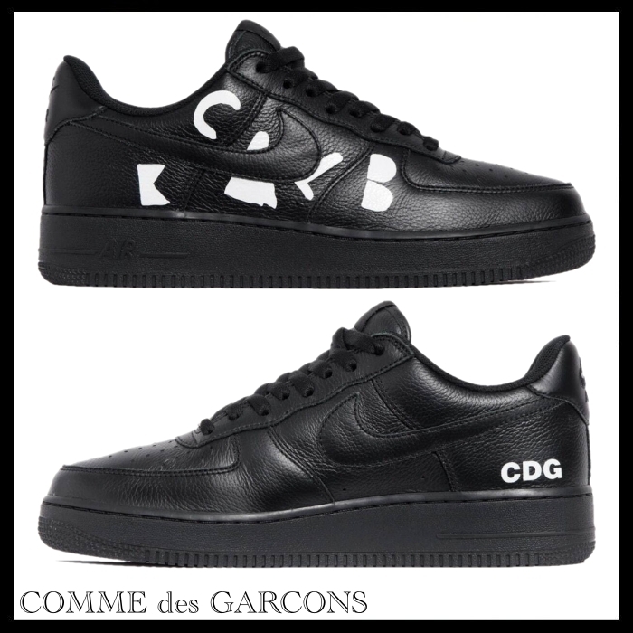 BLACK COMME des GARCONS x NIKE 国内買付 AIR FORCE 1 LOW
