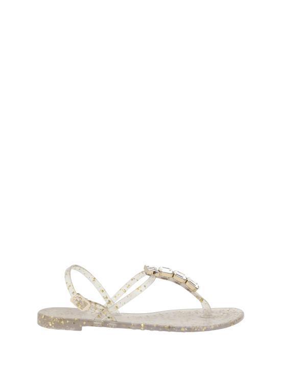 サンダル・ミュール CASADEI Women Sandals 2Y260J0101CHBEGA513 ORO GOLD