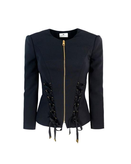 アウターその他 ELISABETTA FRANCHI Women Outer GI13551E2110 Black