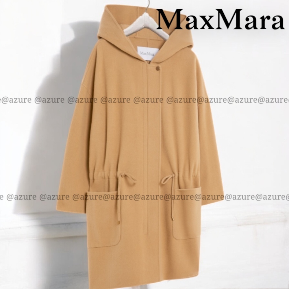 直営♪Max Mara ウール＆カシミア ジャージーコート MIELE