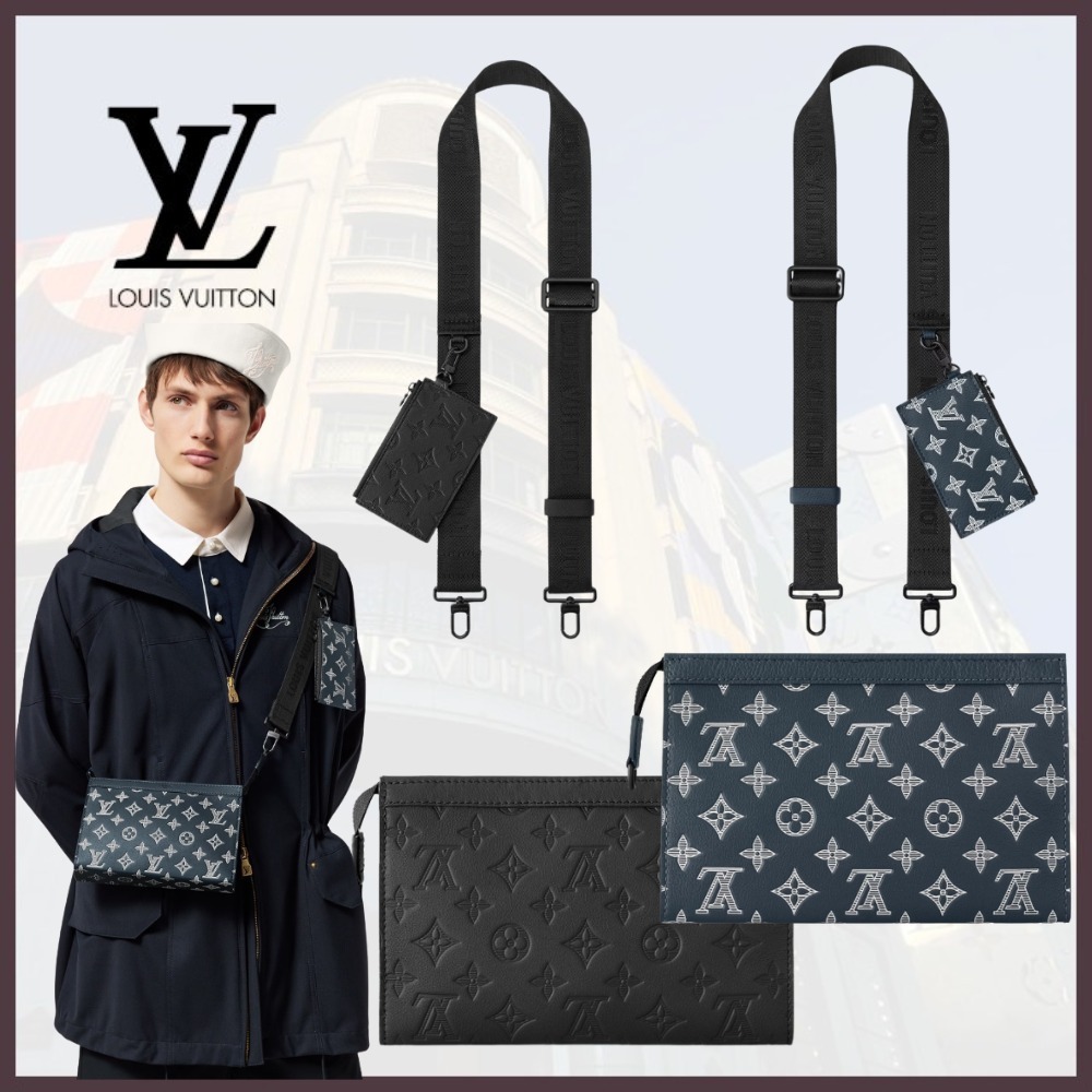 【モダンな印象♪】LV ★ ガストン・ウェアラブル ウォレット