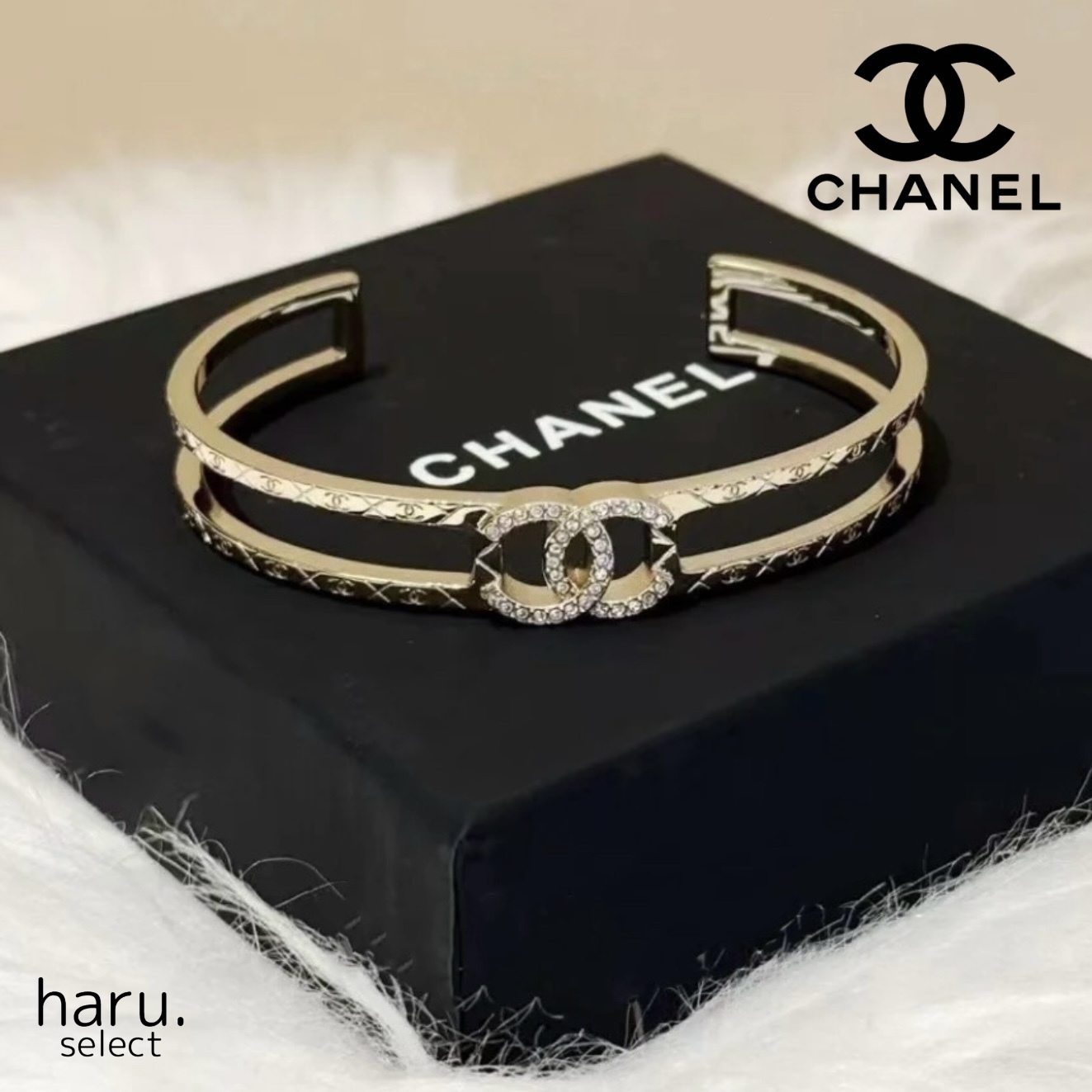 シンプル＊エレガント【CHANEL】シャネル バングル