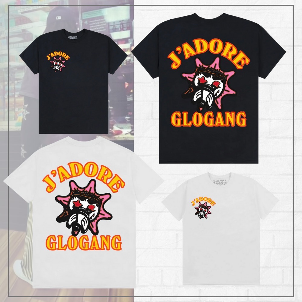 【印象的なスタイルを実現する】GLOGANG J'Adore Tシャツ